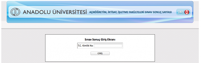 Açıköğretim Bahar Dönemi Final Sınav Sonuçları açıklandı
